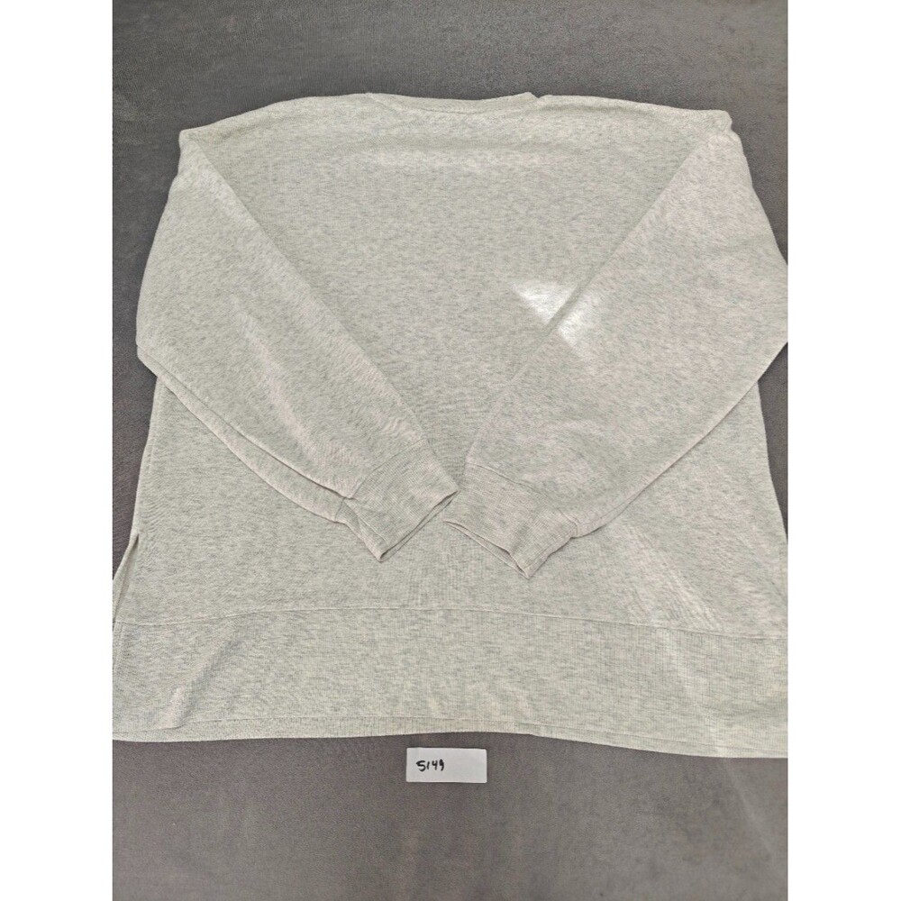 Disney Winnie the Pooh Piglet Women's L Gray Oversized Crewneck Sweatshirt - Picture 3 of 7